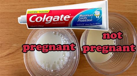 pregnancy test using thick bleach|pregnancy test using toothpaste.